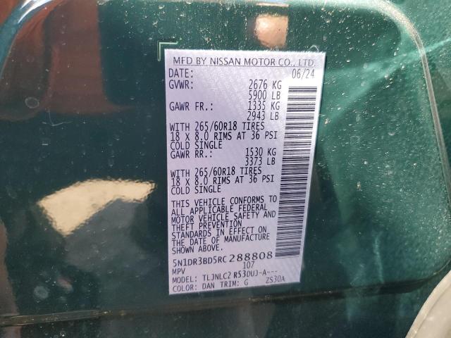 2024 NISSAN PATHFINDER - 5N1DR3BD5RC288808