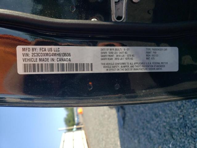 2021 DODGE CHARGER GT #3294303886