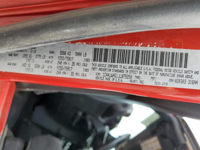 2018 JEEP WRANGLER S 1C4AJWAG1JL875250