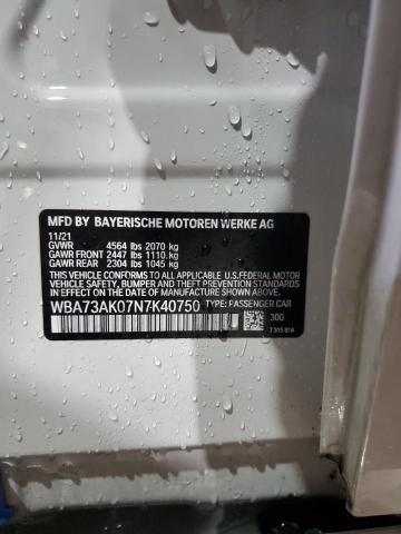 2022 BMW 228XI WBA73AK07N7K40750