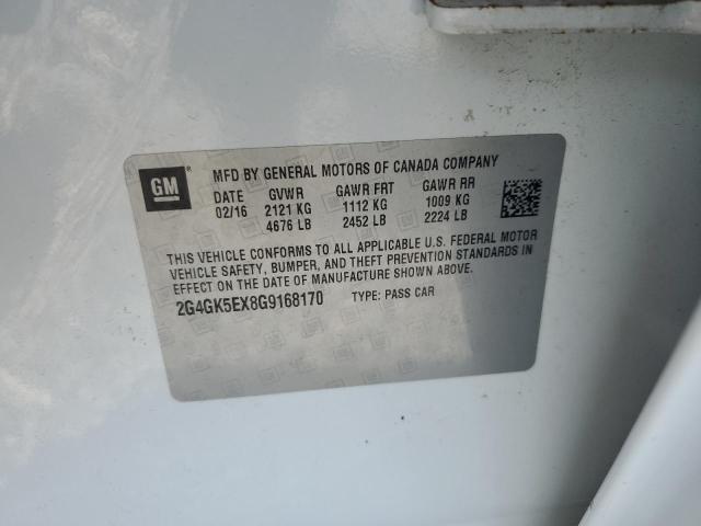 2016 BUICK REGAL - 2G4GK5EX8G9168170