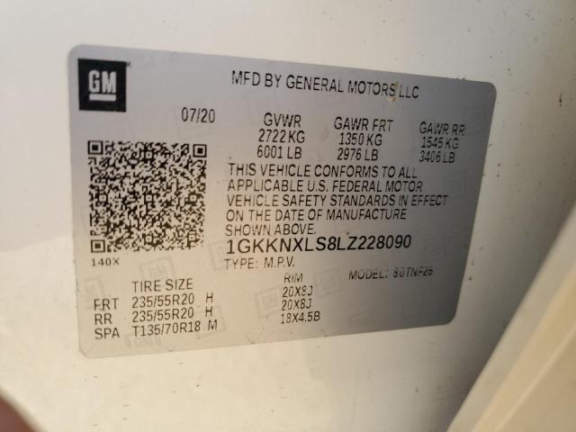 2020 GMC ACADIA DEN - 1GKKNXLS8LZ228090