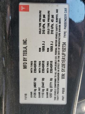 2018 TESLA MODEL 3 5YJ3E1EA1JF152734