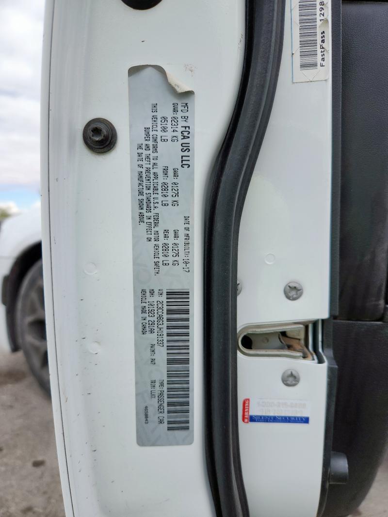 2018 CHRYSLER 300 S - 2C3CCABG3JH191337