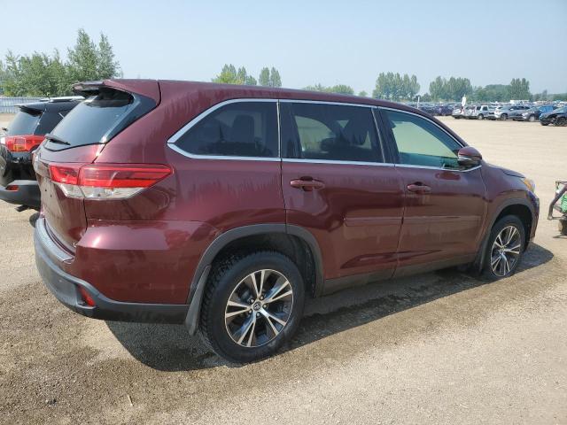 TOYOTA HIGHLANDER 2019 burgundy  gas 5TDZZRFH2KS296654 photo #4