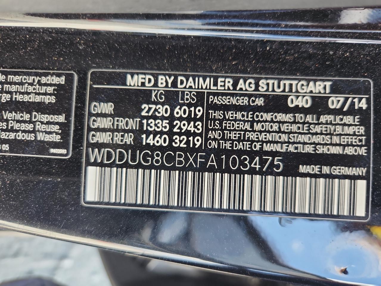 MERCEDES-BENZ S-CLASS 550