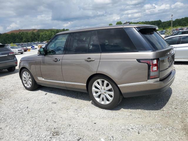 LAND ROVER RANGE ROVE 2017 gold  gas SALGS2FV4HA346252 photo #3