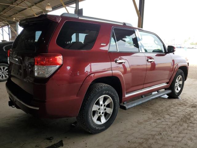 TOYOTA 4RUNNER SR 2011 red  Gasoline JTEBU5JR5B5056671 photo #4