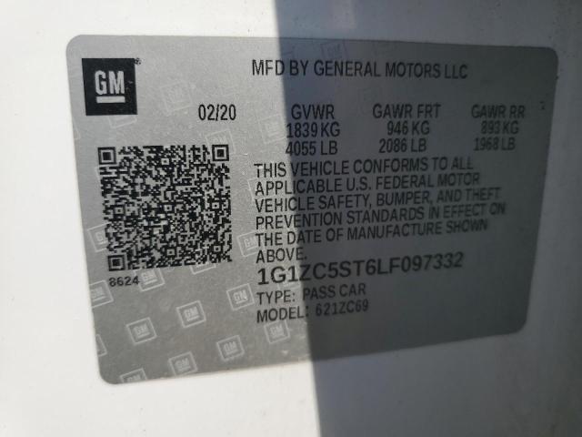 2020 CHEVROLET MALIBU LS - 1G1ZC5ST6LF097332