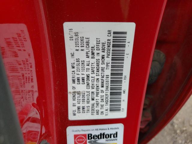 2017 HONDA ACCORD SPO 1HGCR2F13HA059789