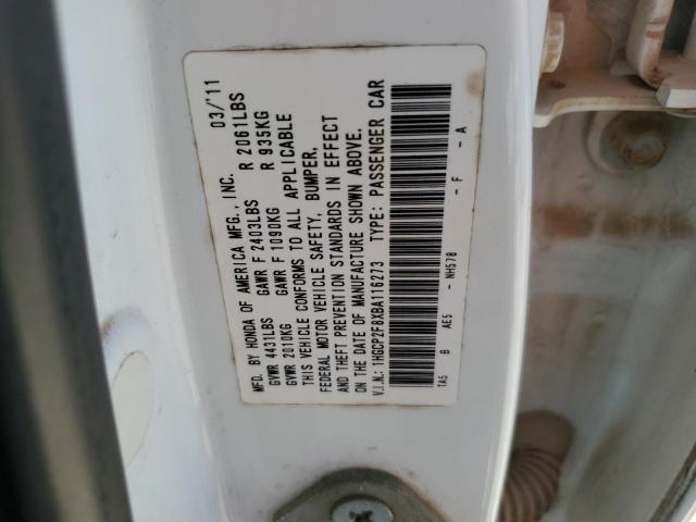 2011 HONDA ACCORD EXL - 1HGCP2F8XBA116273