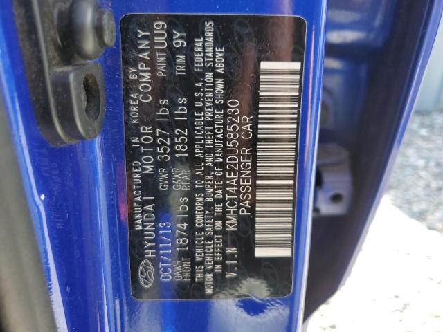 2013 HYUNDAI ACCENT GLS - KMHCT4AE2DU585230
