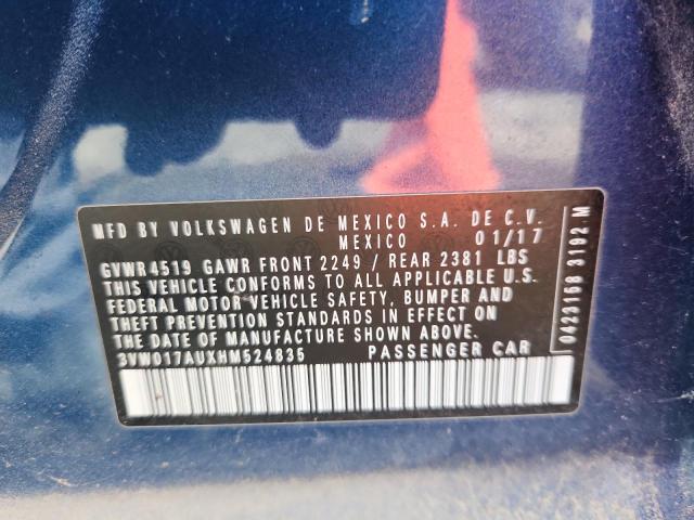 2017 VOLKSWAGEN GOLF SPORT - 3VW017AUXHM524835