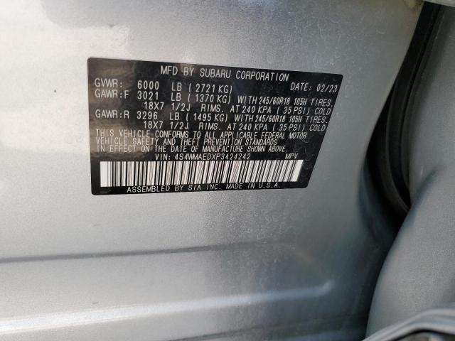 2023 SUBARU ASCENT PRE 4S4WMAEDXP3424242