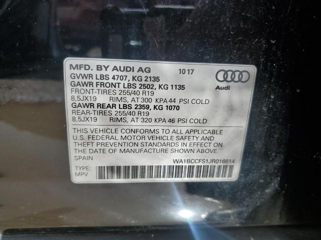 2018 AUDI Q3 PREMIUM - WA1BCCFS1JR016614