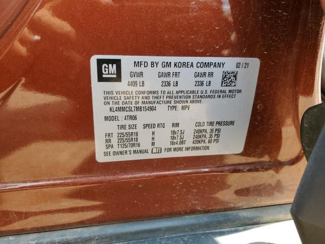 2021 BUICK ENCORE GX KL4MMCSL7MB154904
