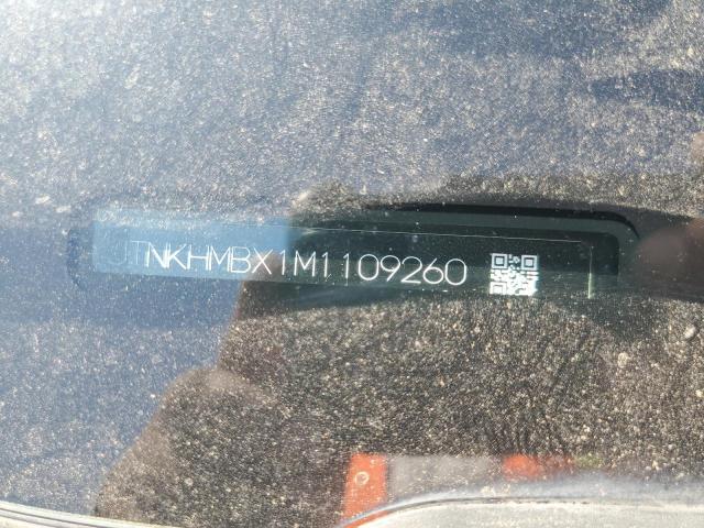 2021 TOYOTA C-HR XLE JTNKHMBX1M1109260