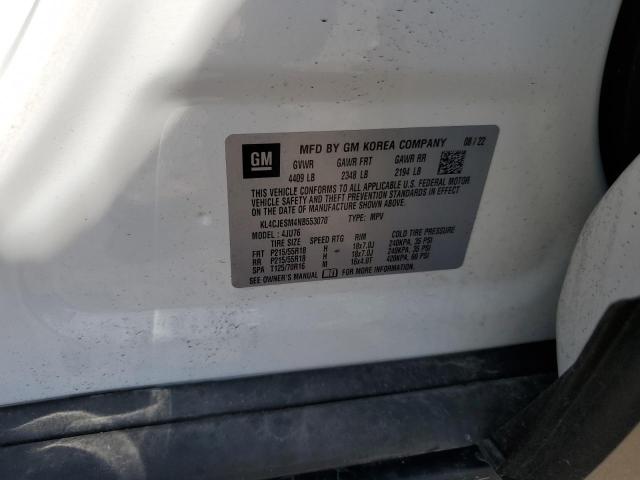 2022 BUICK ENCORE PRE KL4CJESM4NB553070