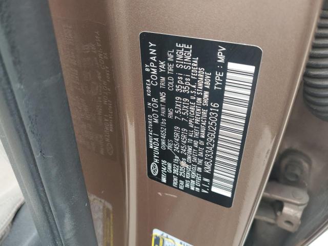 2016 HYUNDAI TUCSON LIM KM8J33A29GU250316