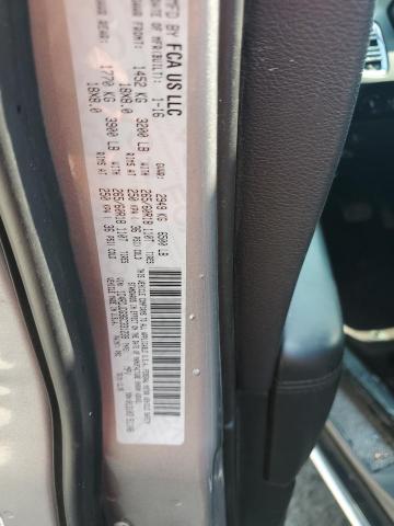 2016 DODGE DURANGO LI 1C4RDJDG9GC331239