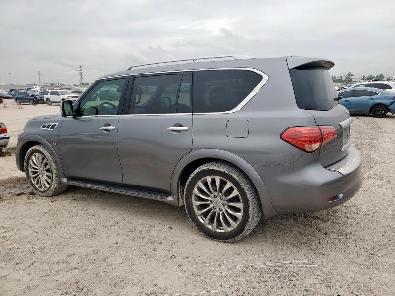 INFINITI QX80 BASE 2017 silver  gas JN8AZ2NF7H9640074 photo #3
