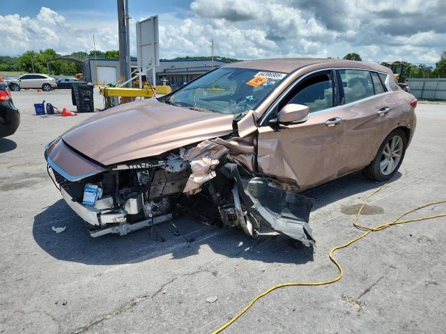 INFINITI QX30 BASE 2018 brown  gas SJKCH5CP9JA053929 photo #1