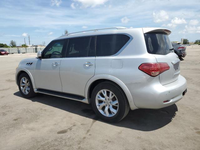 INFINITI QX56 2011 silver 4dr spor gas JN8AZ2NF9B9503838 photo #3