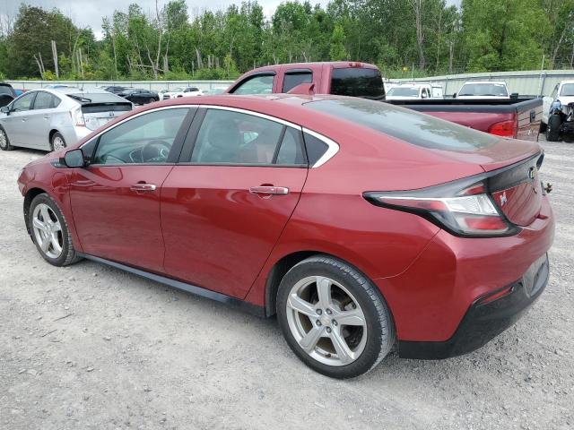 CHEVROLET VOLT LT 2018 red  hybrid engine 1G1RC6S58JU151133 photo #3