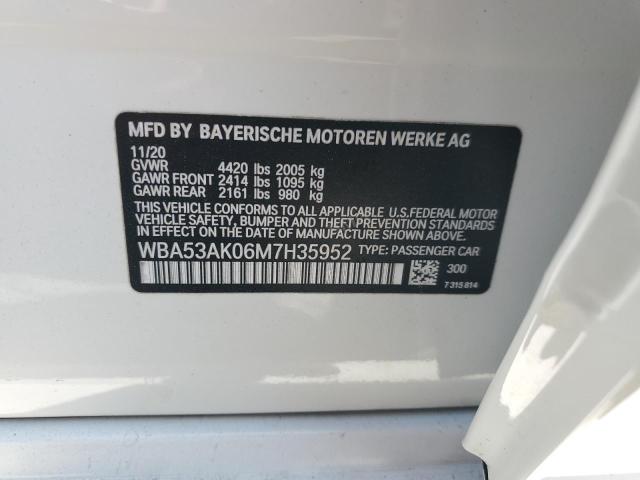 2021 BMW 228I WBA53AK06M7H35952