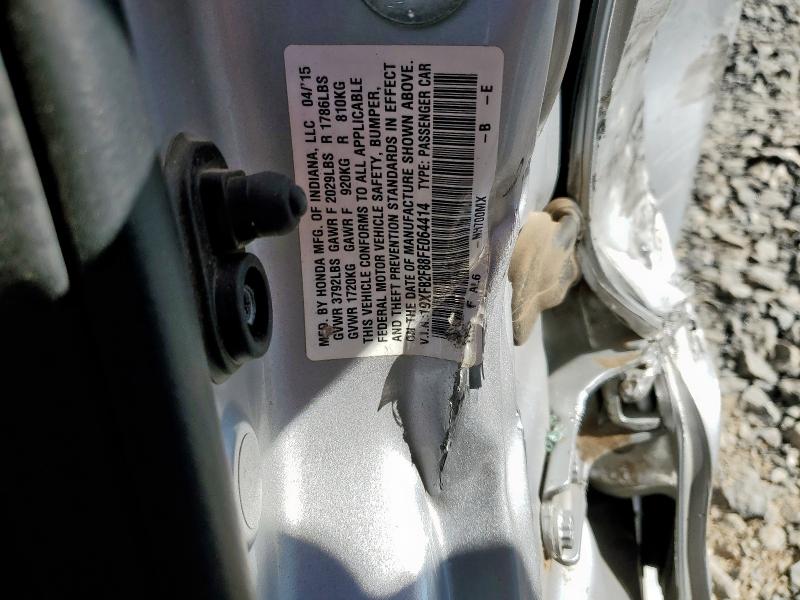 2015 HONDA CIVIC EX 19XFB2F88FE064414
