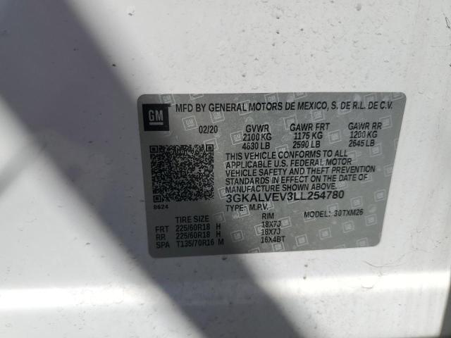 2020 GMC TERRAIN SL 3GKALVEV3LL254780