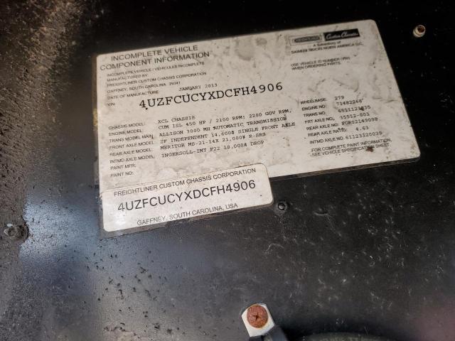 2013 FREIGHTLINER CHASSIS XC #3254538171