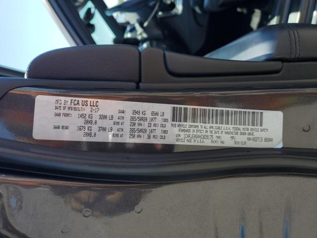2017 JEEP GRAND CHER - 1C4RJEAG4HC829175