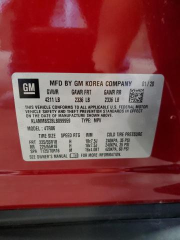 2020 BUICK ENCORE GX KL4MMBS28LB099959