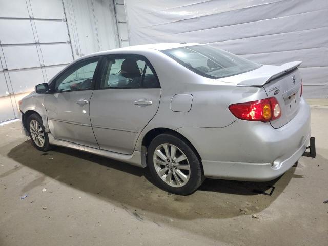 TOYOTA COROLLA BA 2010 silver sedan 4d gas 1NXBU4EE6AZ341787 photo #3