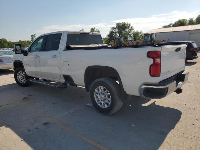 CHEVROLET SILVERADO 2021 white  diesel 1GC4YUEYXMF193289 photo #4