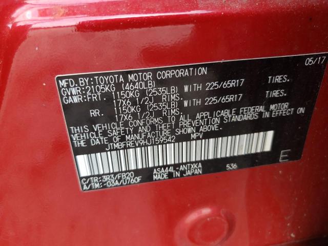 2017 TOYOTA RAV4 LE - JTMBFREV9HJ159542