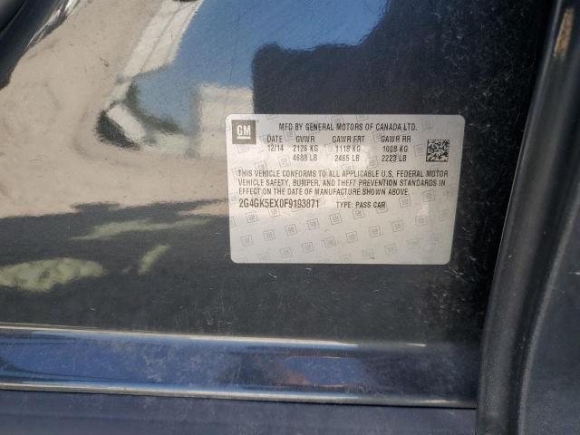 2015 BUICK REGAL 2G4GK5EX0F9193871