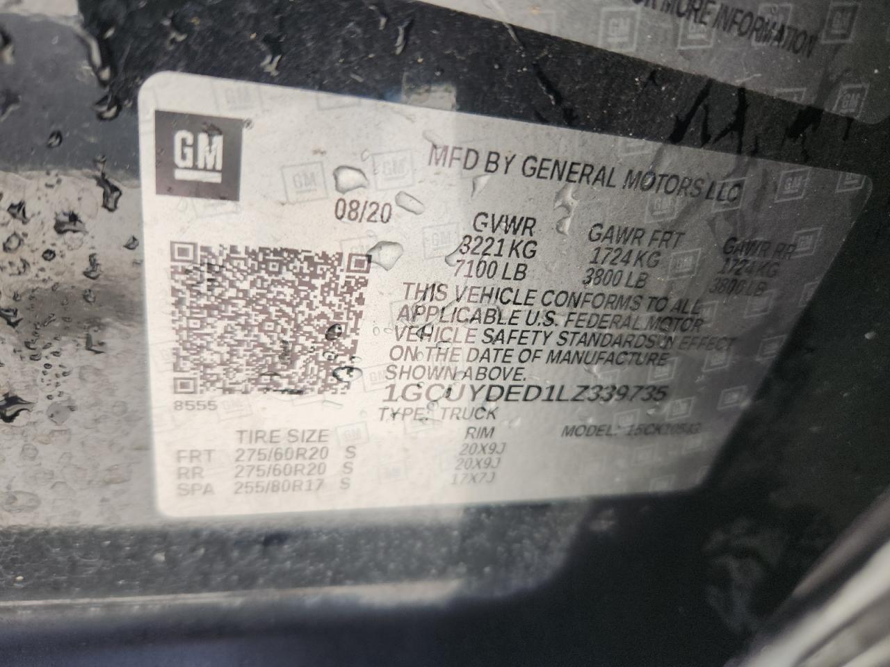 CHEVROLET SILVERADO K1500 LT