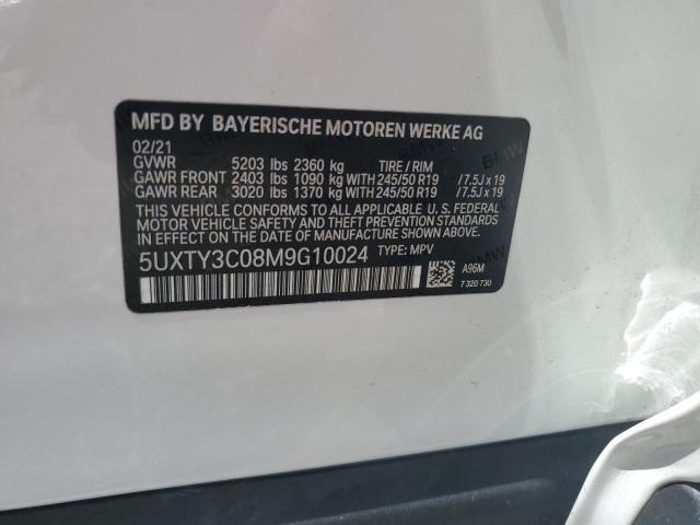 2021 BMW X3 SDRIVE3 5UXTY3C08M9G10024