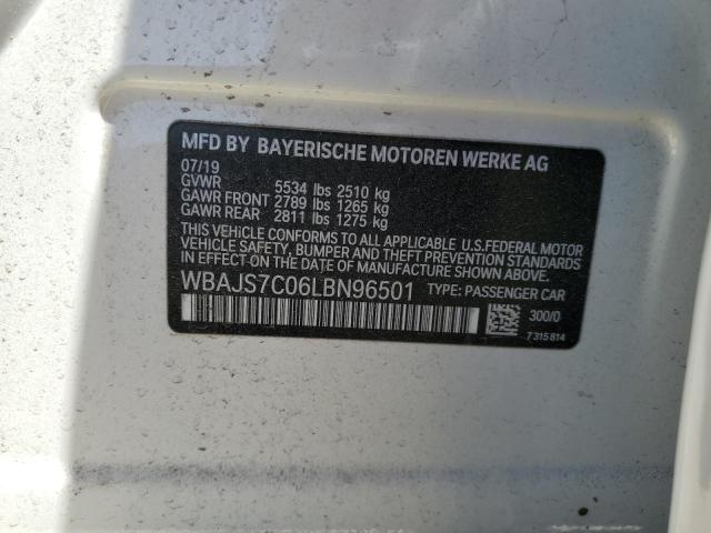 2020 BMW M550XI WBAJS7C06LBN96501