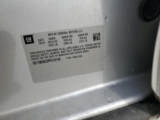 2015 CHEVROLET MALIBU LS - 1G11B5SL5FF210143