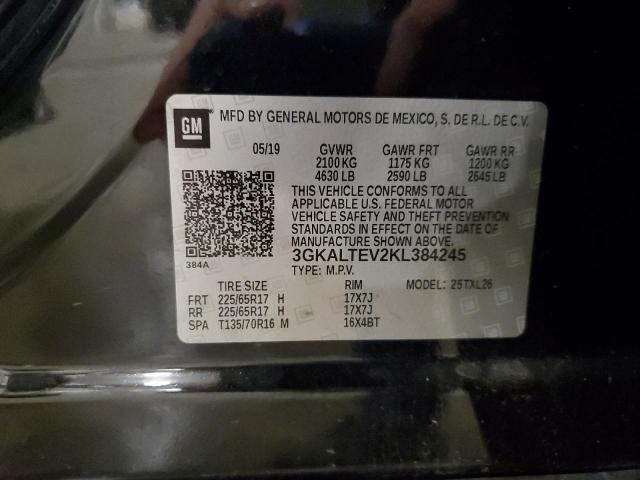 2019 GMC TERRAIN SL 3GKALTEV2KL384245