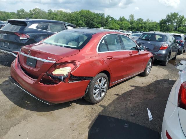 Vin: wddwf4kb3jr416416, lot: 61609695, mercedes-benz c-class 300 4matic 20183