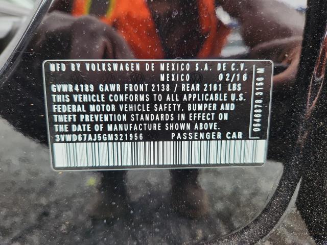2016 VOLKSWAGEN JETTA SE - 3VWD67AJ5GM321956