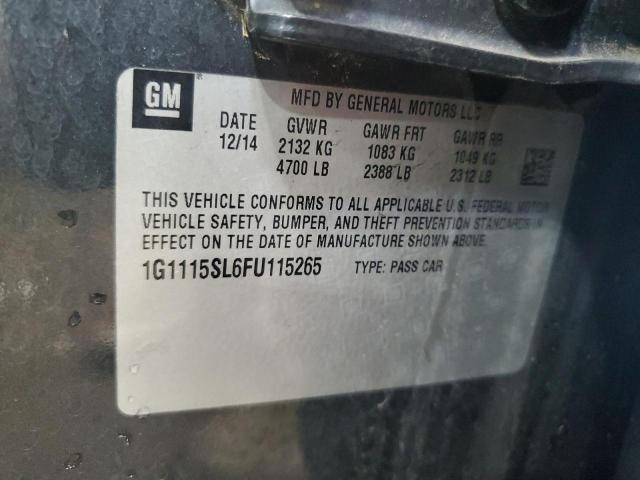 2015 CHEVROLET IMPALA LT - 1G1115SL6FU115265