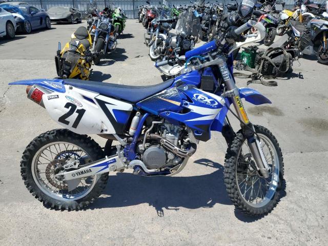 YAMAHA WR450 F 2005 blue enduro gas JYACJ07Y05A002446 photo #1