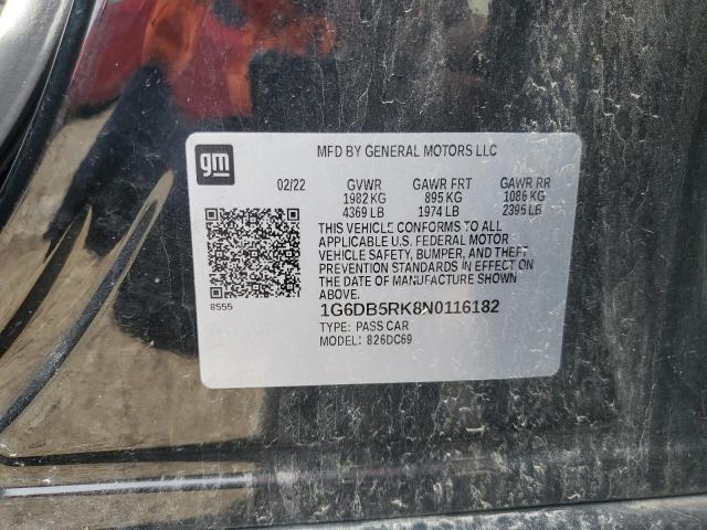 2022 CADILLAC CT4 PREMIU 1G6DB5RK8N0116182