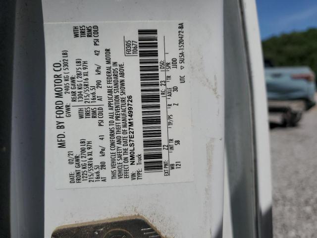 2021 FORD TRANSIT CO NM0LS7E27M1499726