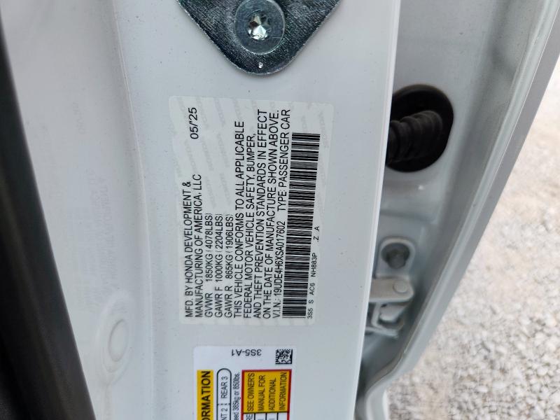 2025 ACURA INTEGRA A- 19UDE4H6XSA017602
